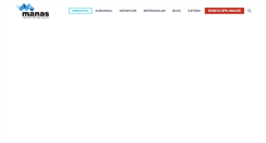 Desktop Screenshot of manasmedya.com